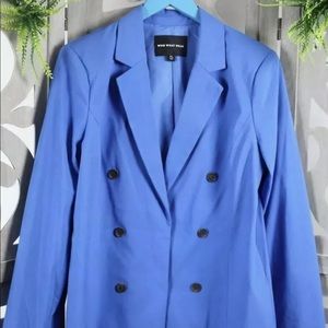 New Blue 80’s Style Blazer Size XS